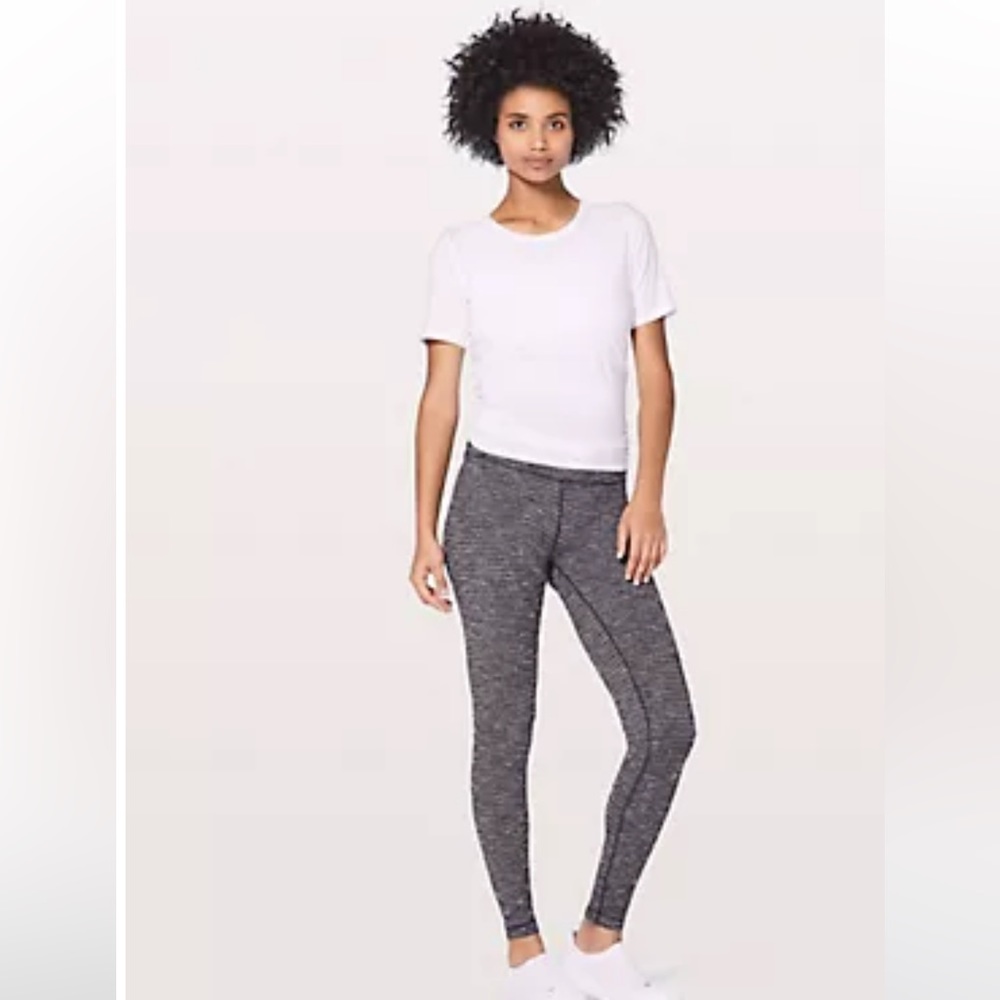 FINAL PRICE!! Lululemon Wunder Under high rise 28”, size 4